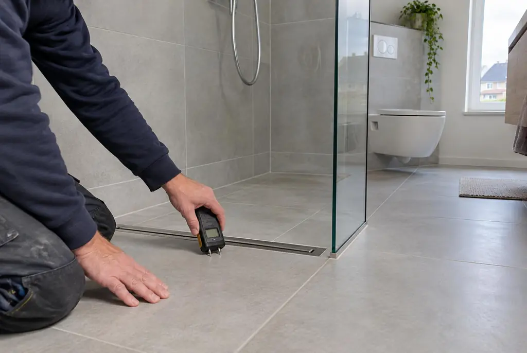 Lekdetectie Ermelo – badkamer in een nieuwbouwwoning